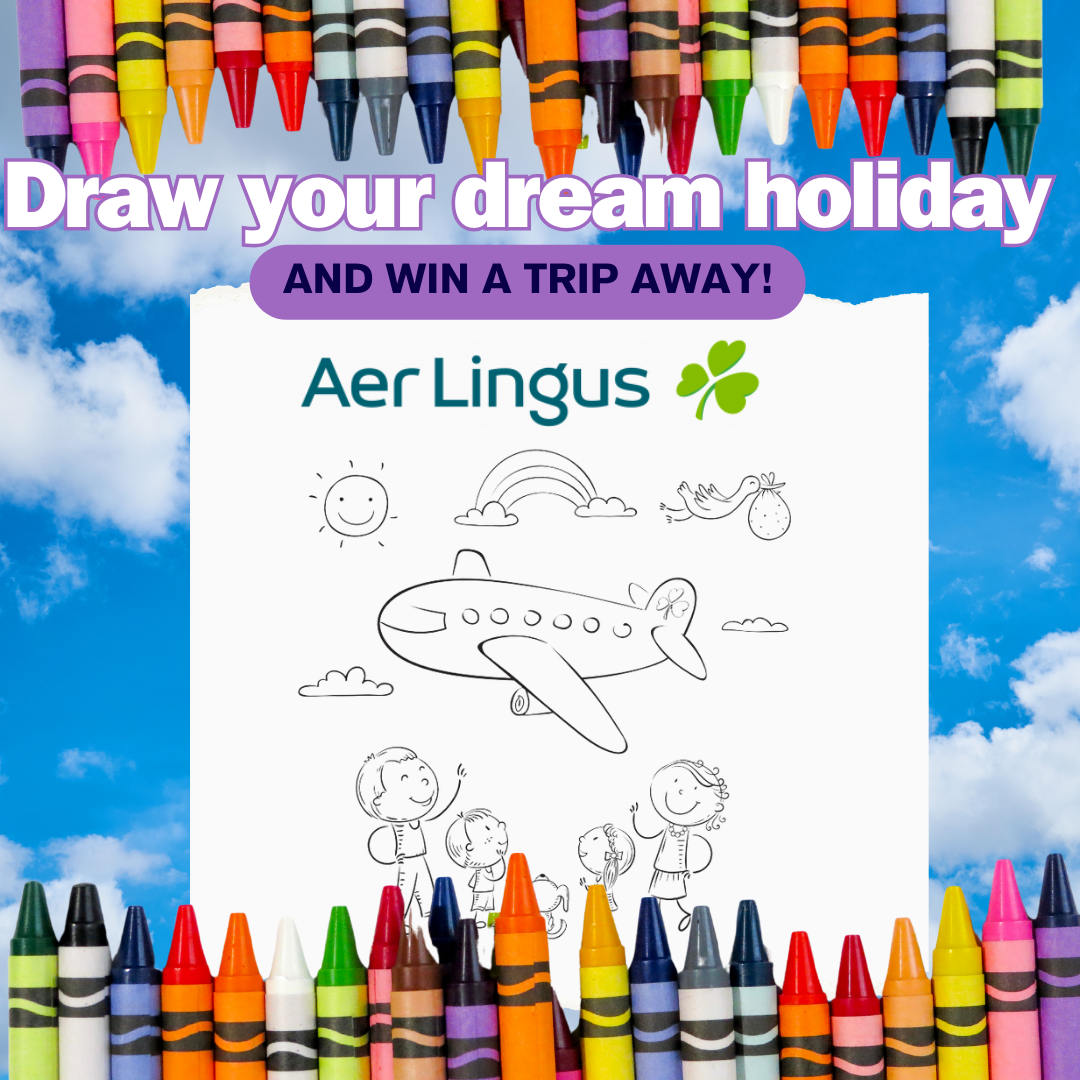 Draw your dream destination and win a family holiday with Aer Lingus